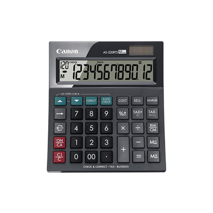 Canon Desktop calculator AS-220RTS, grey